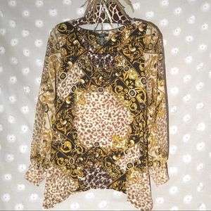 Alfani tunic animal print